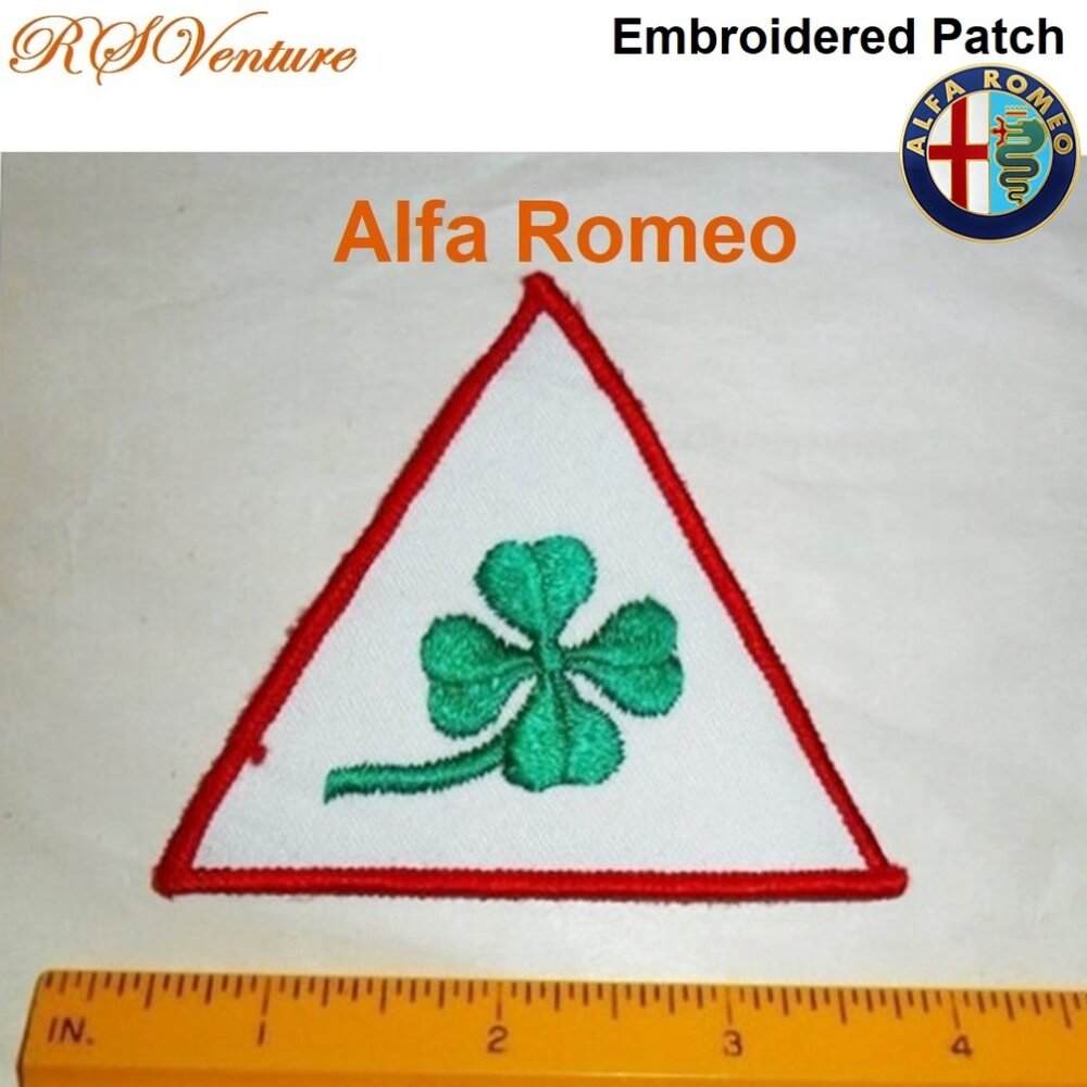 Buy 1 get 1 FREE, Vintage Alfa Romeo Car Patch